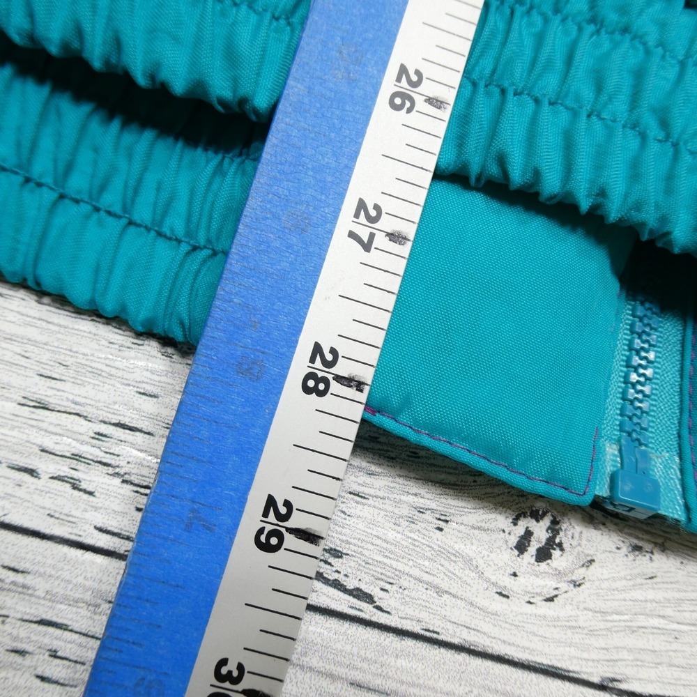 VINTAGE Roffe Jacket Mens XL Green Purple Ski 90s USA Union Made Retro Insulated - Picture 10 of 10